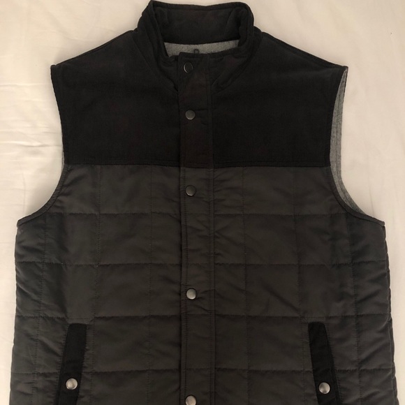 Marine Layer Corduroy Knowlton Quilted Vest Small - Picture 4 of 7